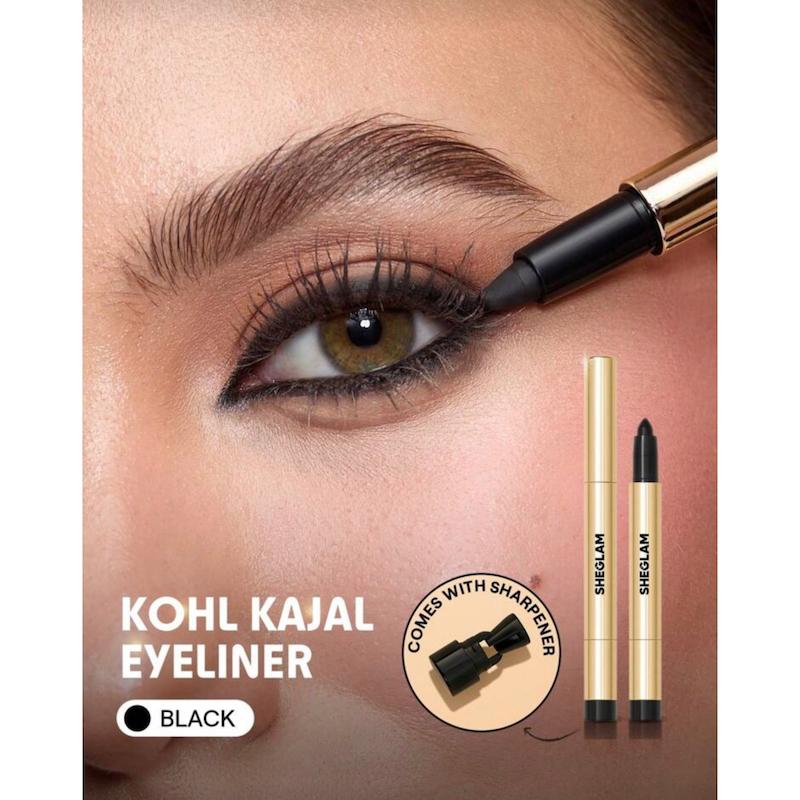 مداد چشم مشکی کرمی شیگلم مدل Bold moves kohl