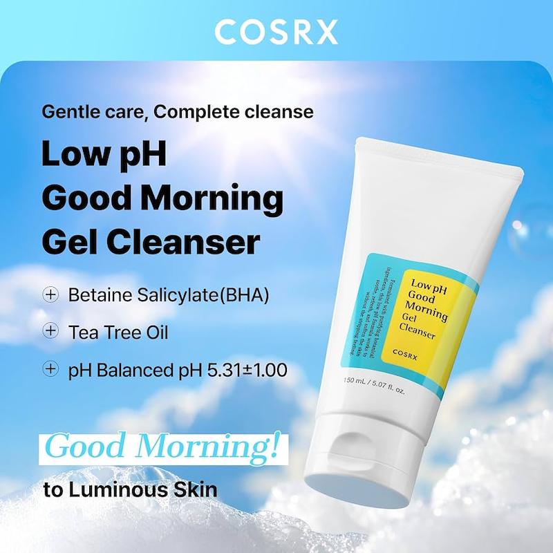 ژل شستشوی صورت Low pH کوزارکس 150 میل