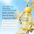 میست مو و بدن وانیلی مدیکیوب Glow Vanilla | حاوی کوجیک اسید 100 میل