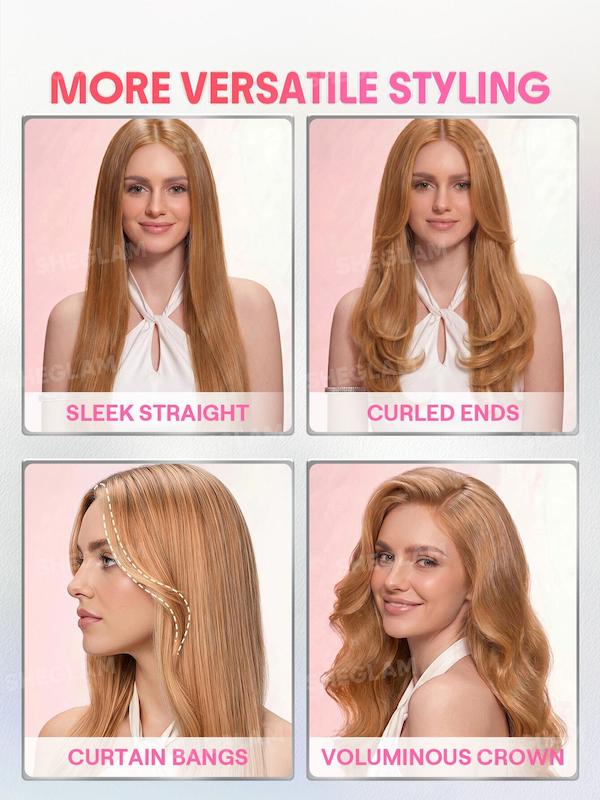 برس حرارتی صاف‌کننده مو شیگلم مدل Blowout Bliss
