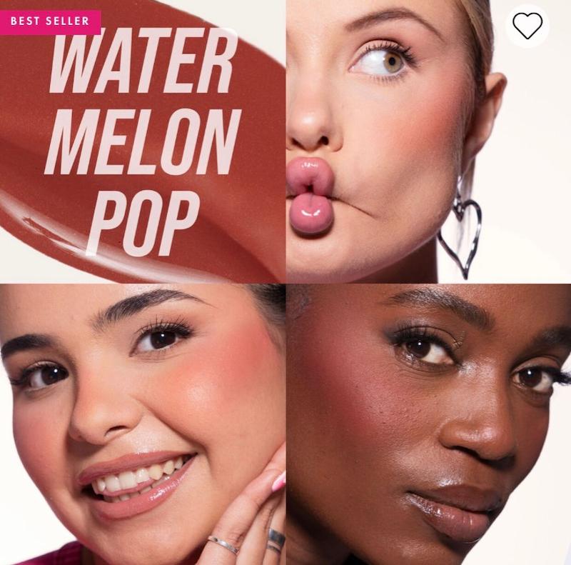 رژگونه مایع هدی بیوتی Faux filter - melon pop