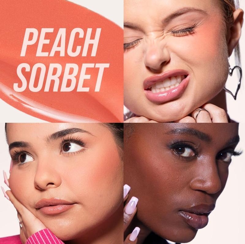 رژگونه مایع هدی بیوتی Faux filter - Peach sorbet