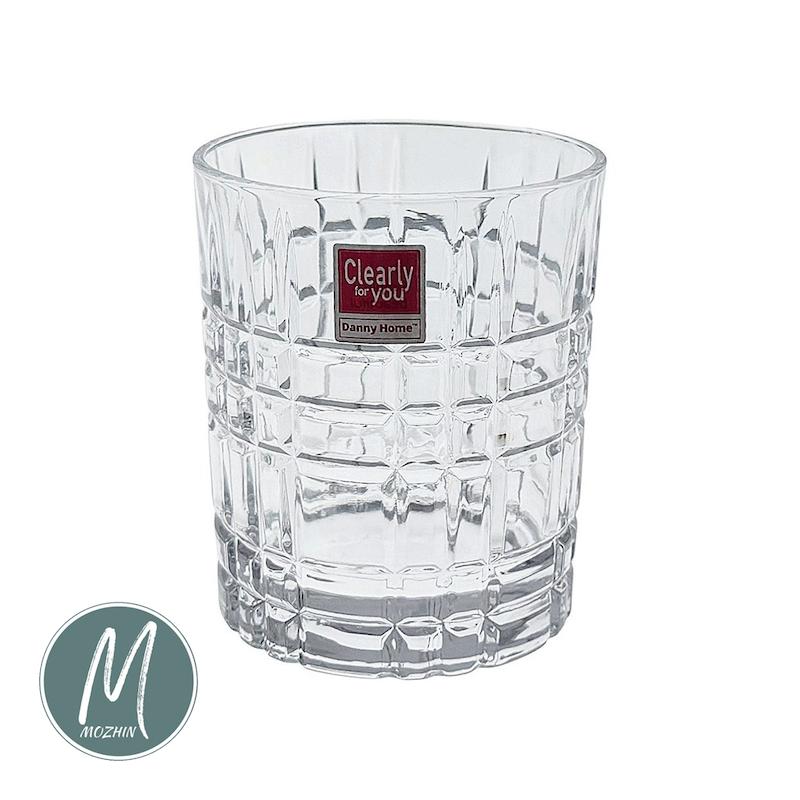 نیم لیوان کریستالی دنی هوم طرح CUBE (دست 6 عددی)