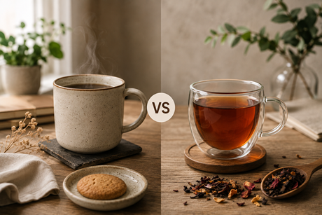فنجان سرامیکی بهتر است یا شیشه‌ای؟