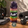 قمقمه 800 میل RUN بنفش