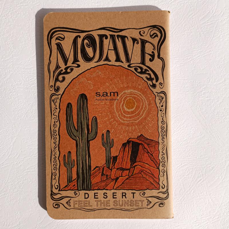 دفتر 48 برگ 13*21 سانت سم طرح desert