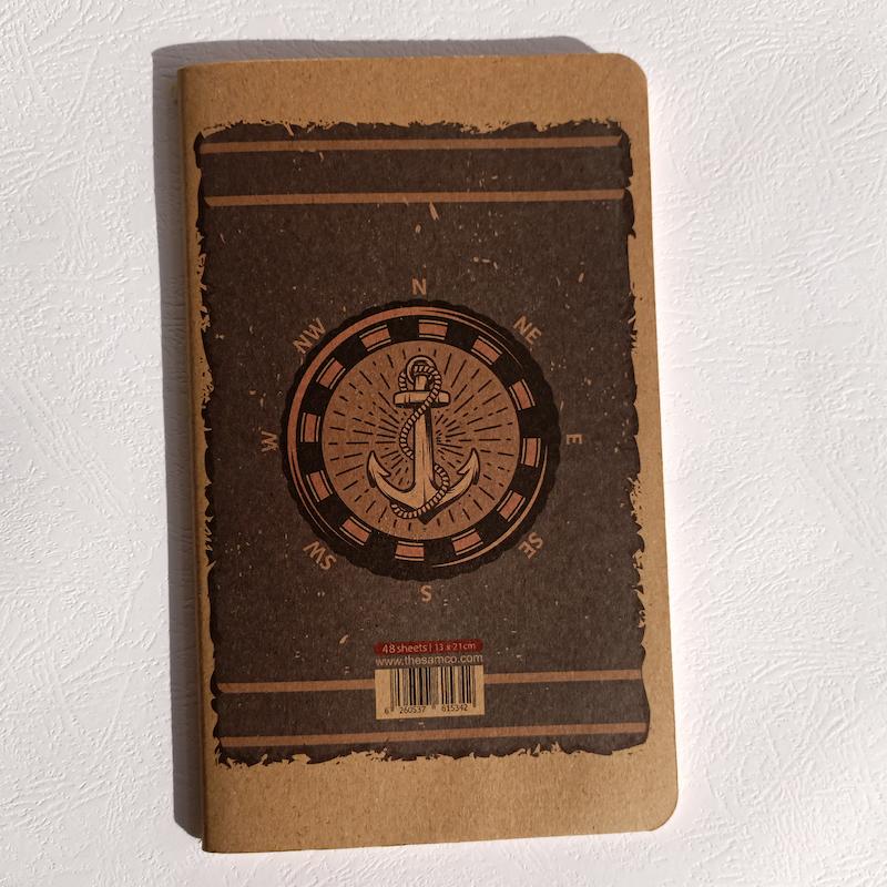 دفتر 48 برگ 13*21 سانت سم طرح nautical adventure