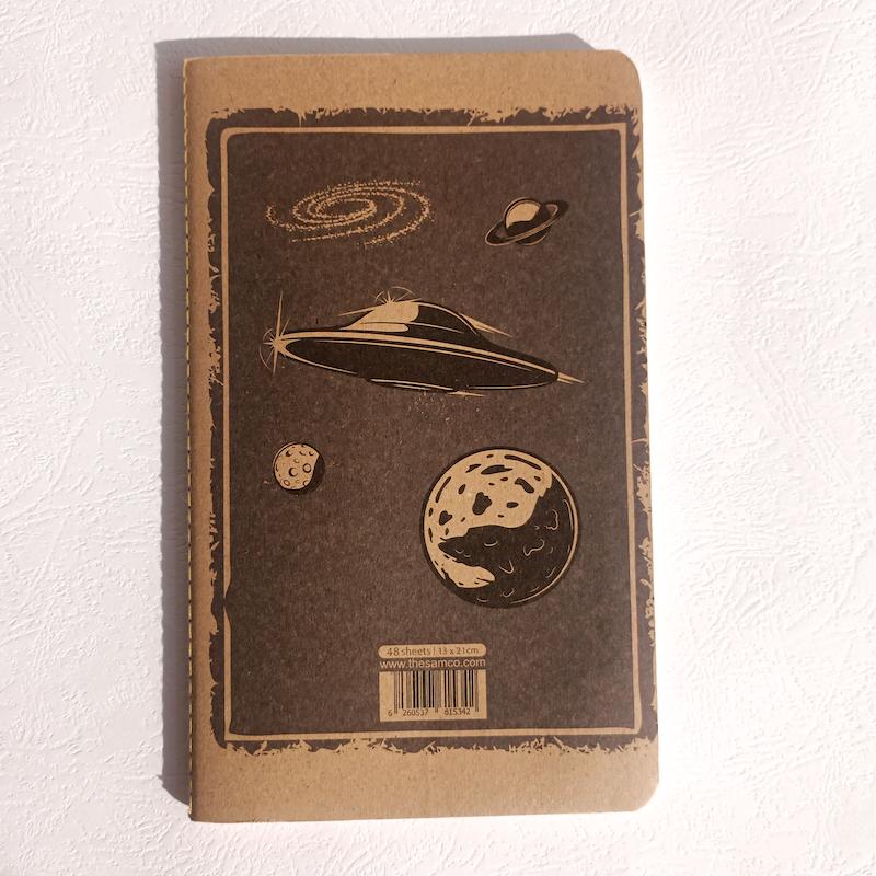 دفتر 48 برگ 13*21 سانت سم طرح space