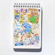 دفترچه پیل 100 برگ A6 طرح SONIC