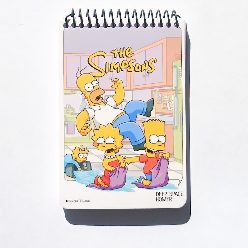 دفترچه پیل 100 برگ A6 طرح Simpsons