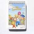 دفترچه پیل 100 برگ A6 طرح Simpsons