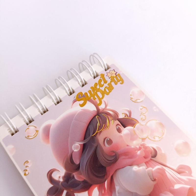 دفترچه فانتزی دپای | 80 برگ | A7