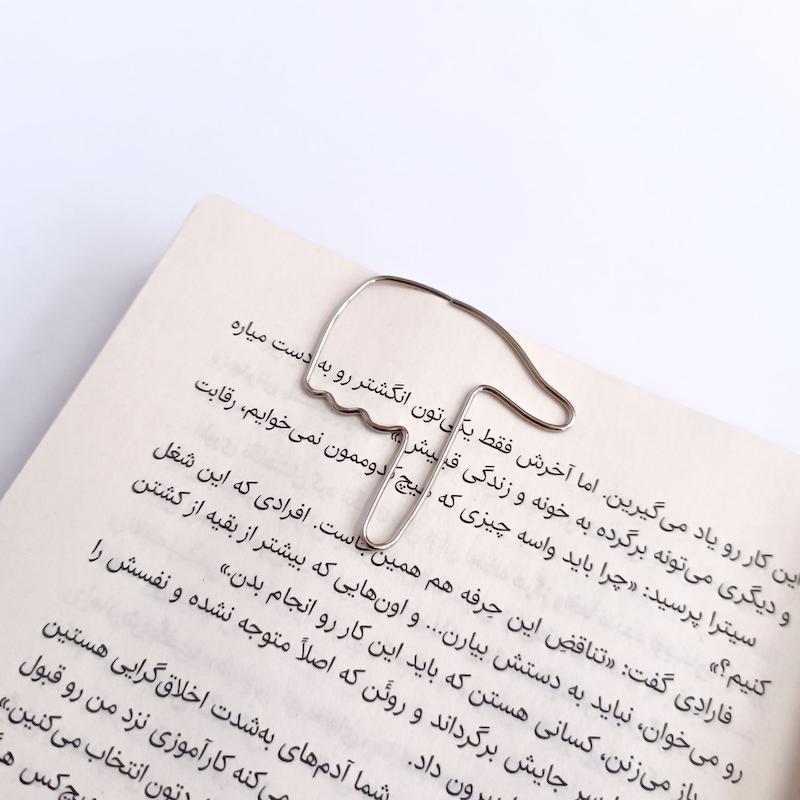 بوک مارک مریخ طرح دست