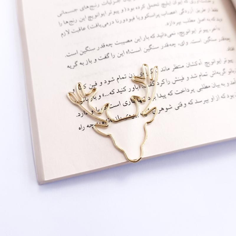 بوک مارک مریخ طرح گوزن