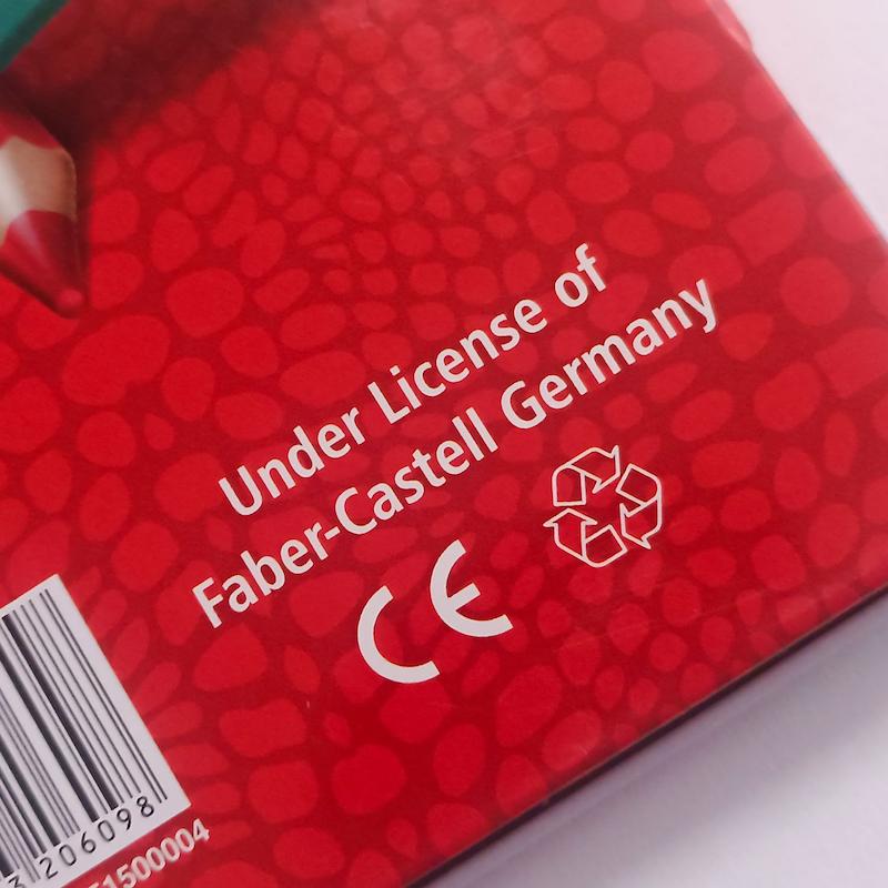 مداد رنگی الیگیتور 24 رنگ فلزی