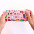جامدادی مخمل طوطی دیزاین طرح Back to school