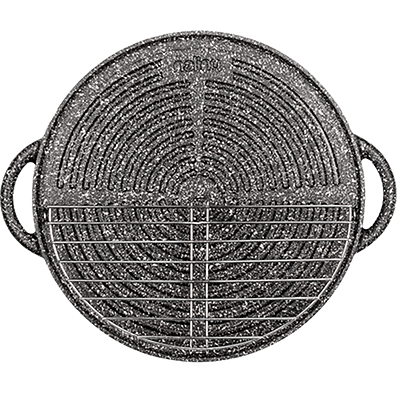 تابه گریل چدن دو طرفه مدل Daniele (بدون درب)