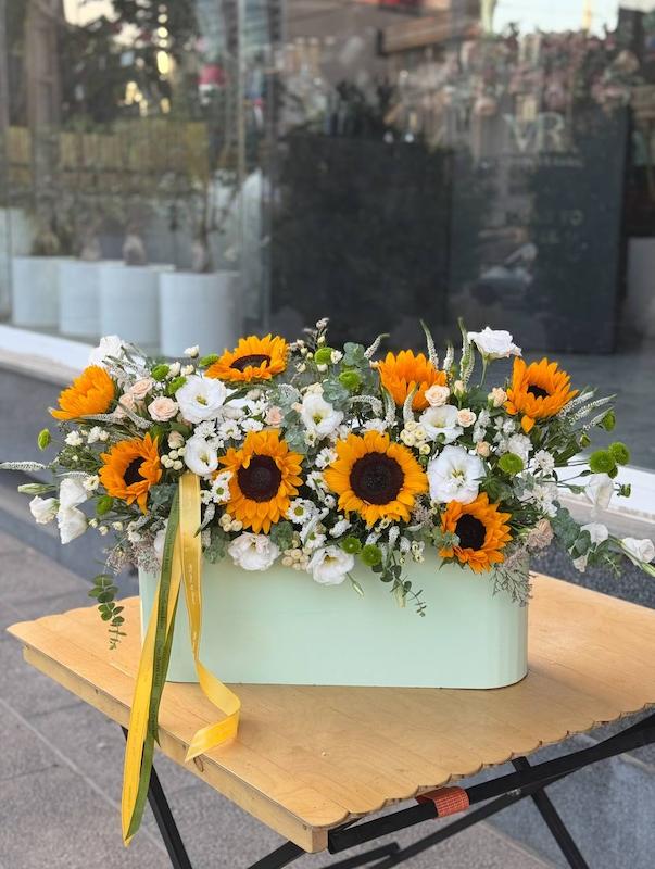 باکس گل پاستلی پینترستی 