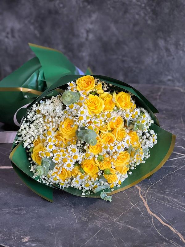 دسته گل ترکیبی مدل جدید 