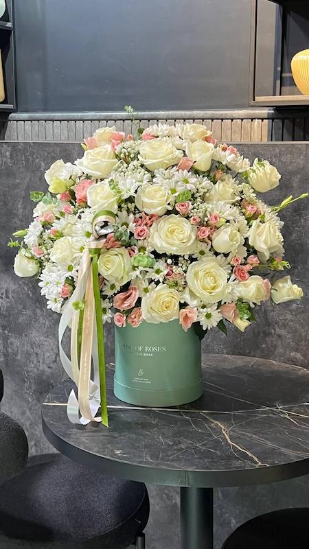 باکس گل گرد ترکیبی 