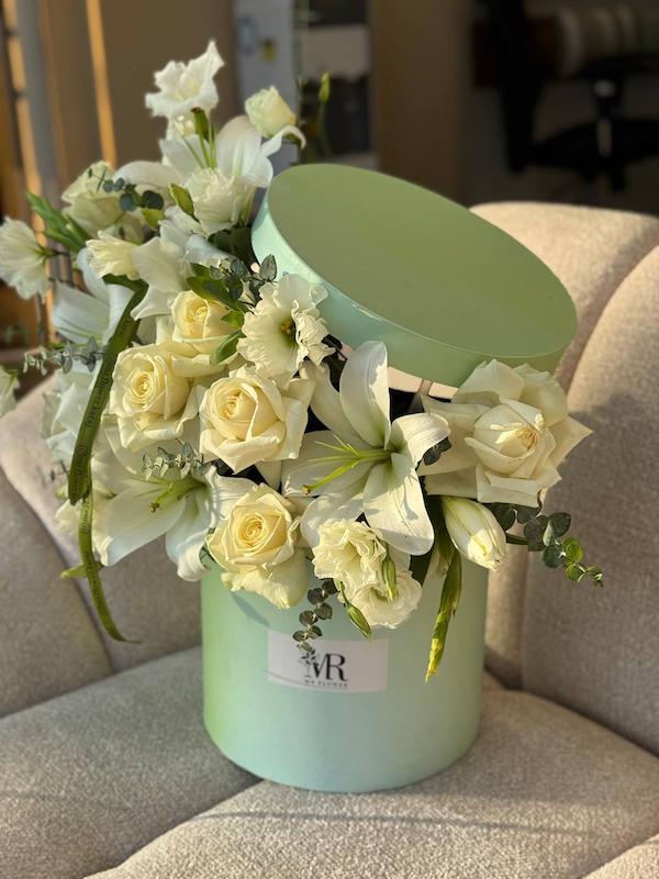 باکس گل گرد دردار - هدیه روز مادر