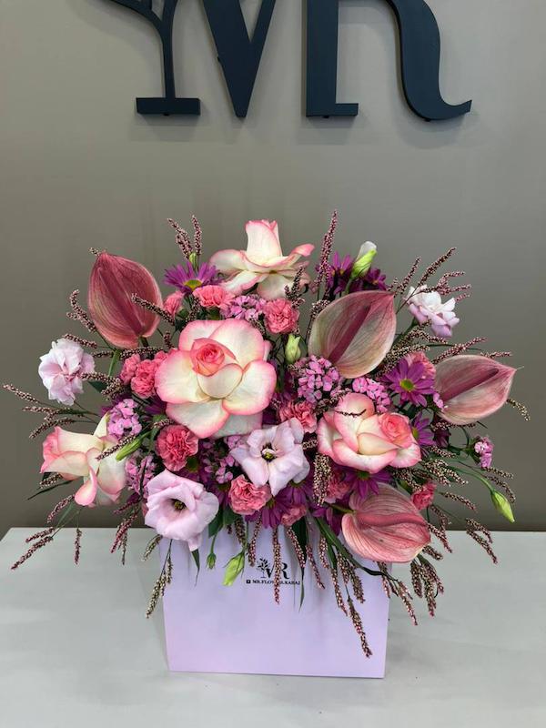 باکس گل مدرن 