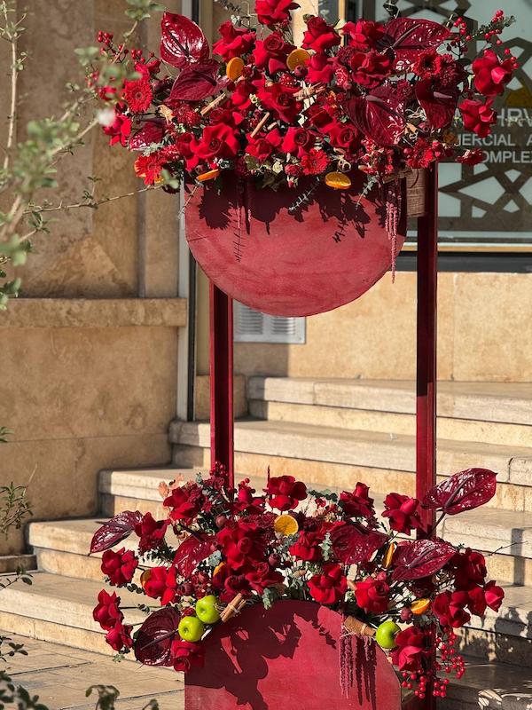 باکس گل بزرگ دو طبقه یلدایی