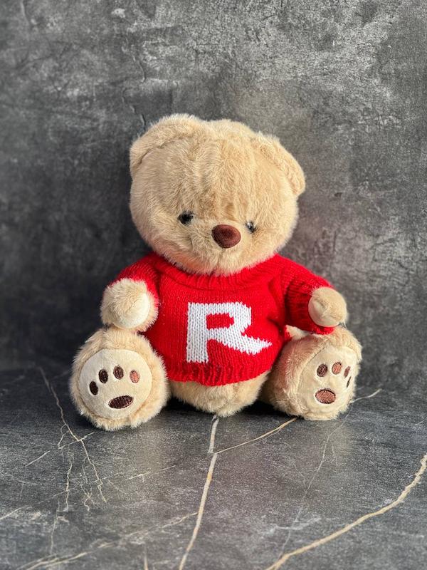 عروسک خرس لباس کاموایی