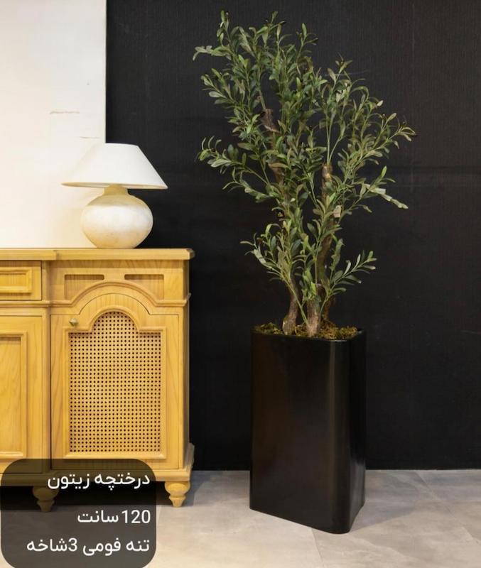 درختچه مصنوعی زیتون - مناسب دکوراسیون داخلی شرکت