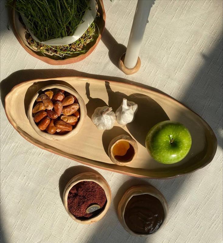 هفت سین سفالی مینیمال