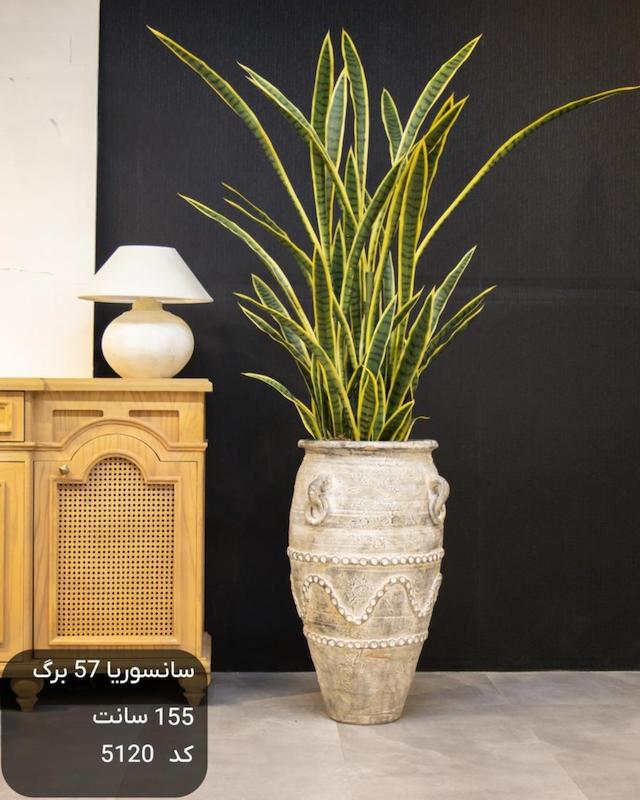 درختچه مصنوعی سانسوریا ۵۷ برگ