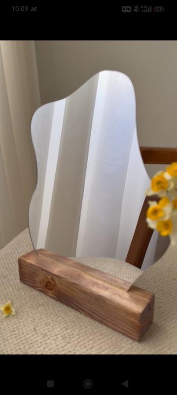 آینه دکوری دفرمه - جنس مولتی استایل نشکن