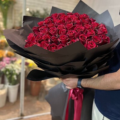 دسته گل big rose کد 093