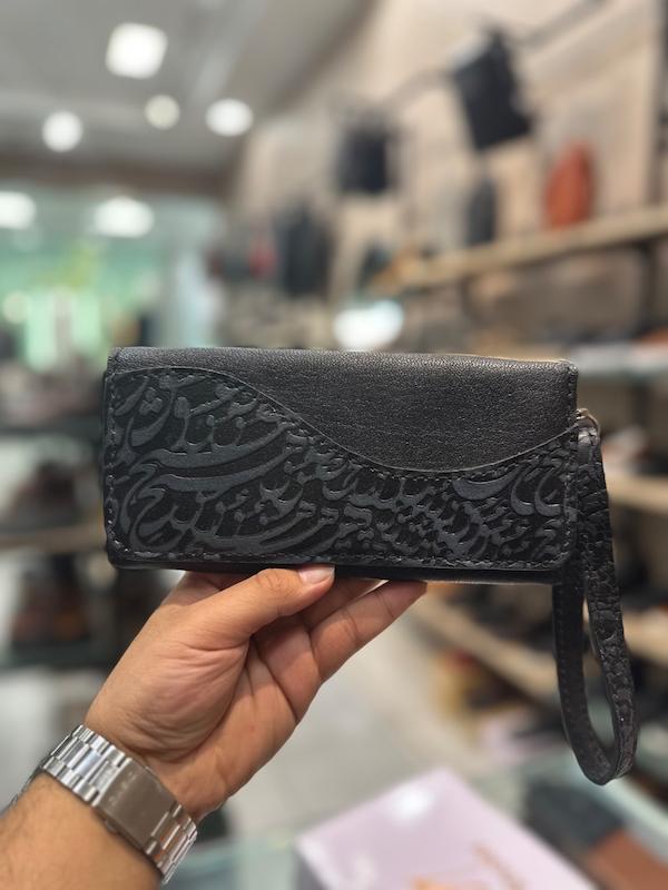 کیف پول کتی roj مدل حکاکی