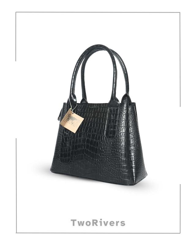 کیف دوشی چرم زنانه two rivers کد royal w126