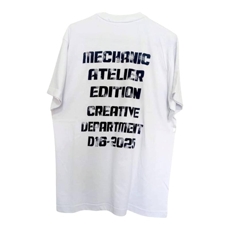 تیشرت طرح دار مدل Mechanic Atelier – چاپ خاص و استایل خیابانی | ترند 2025