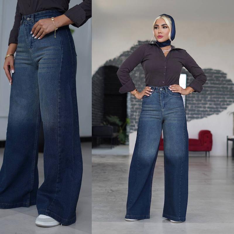 شلوار لی شافل 