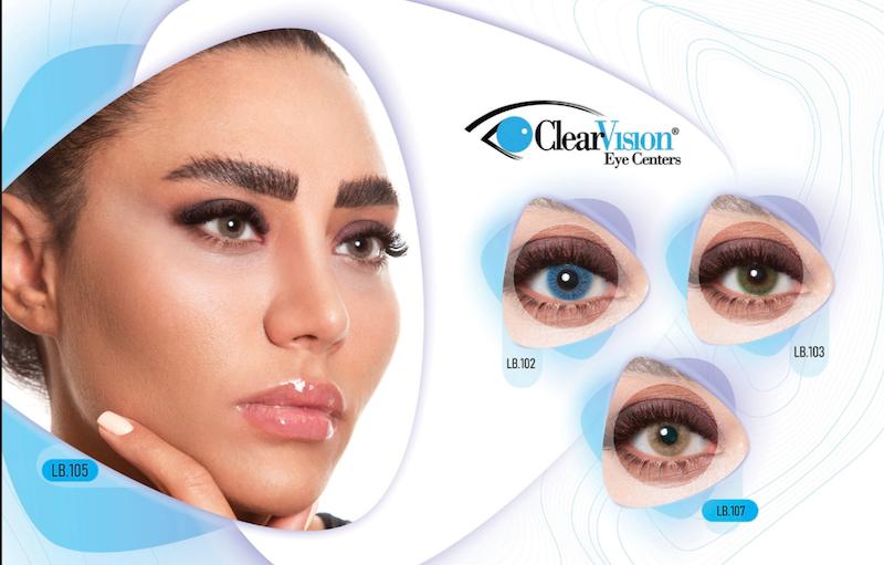 لنز طبی و رنگی کلیر ویژن