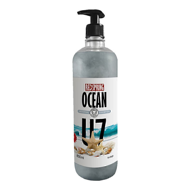 شامپو سگ U7 با رایحه اقیانوس رداسپرینگ Redspring Ocean Universal Shampoo U7 حجم 850 میلی لیتر