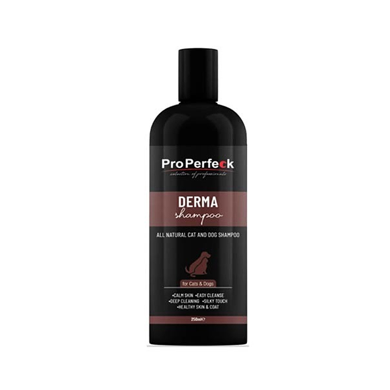 شامپو سگ و گربه موهای حساس پروپرفک ProPerfeck Derma Shampoo حجم 250 میلی لیتر