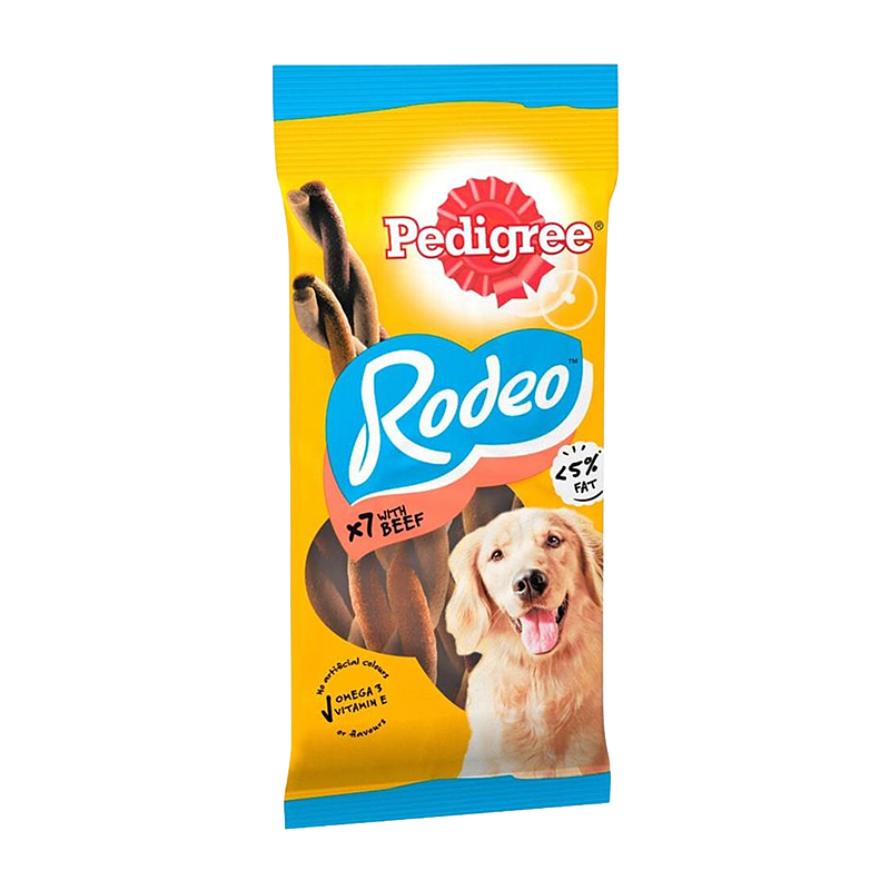 تشویقی سگ پدیگری Pedigree Rodeo وزن 70 گرم 4 عددی