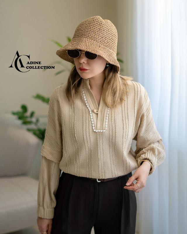 شومیز شلوار نیلای