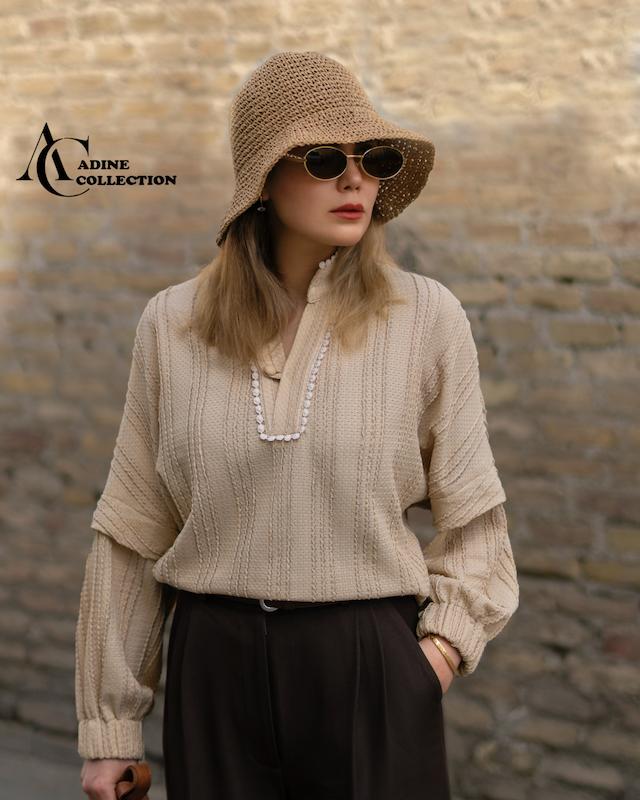 شومیز شلوار نیلای
