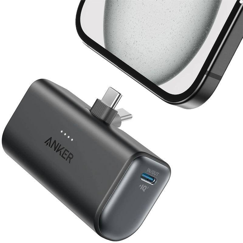 پاوربانک انکر A1653 | ۵۰۰۰ میلی‌آمپر ساعت فست شارژ ۲۲.۵ وات