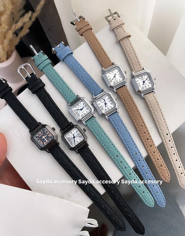 ساعت چرم اولیجیا 