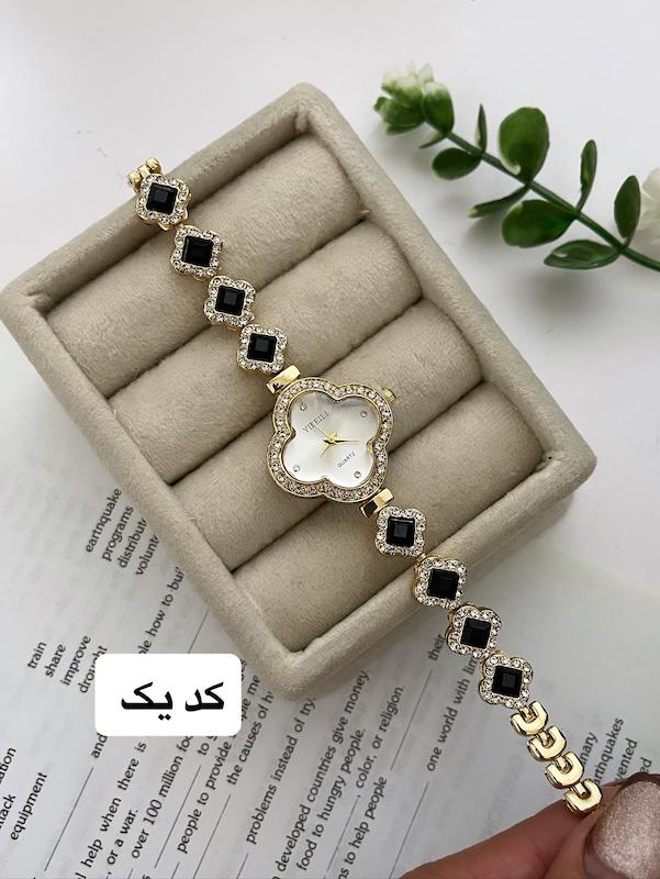 ساعت مجلسی نگین رنگی