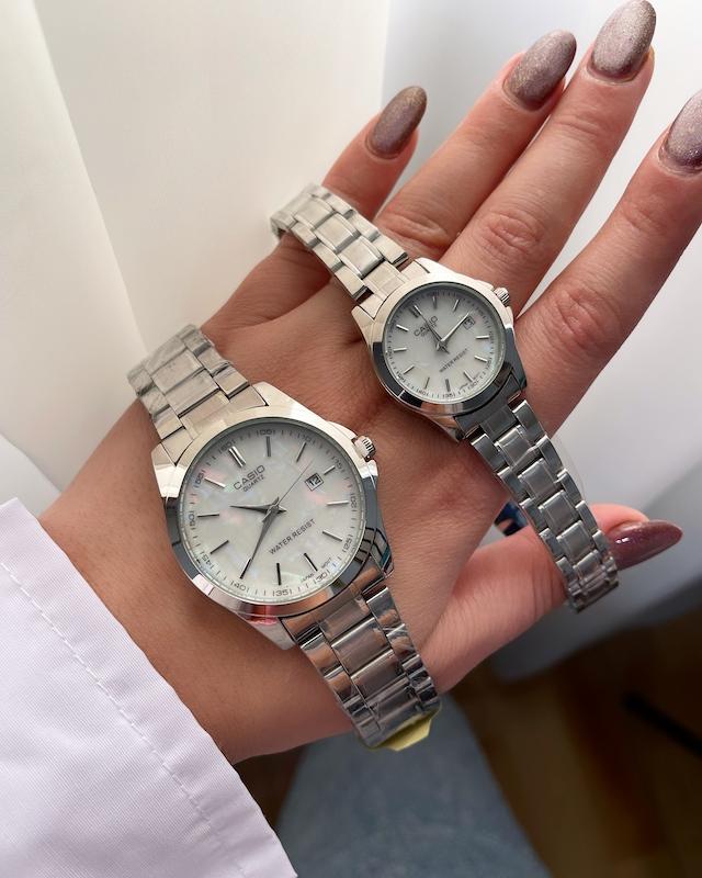 ساعت کاسیو صفحه صدفی 