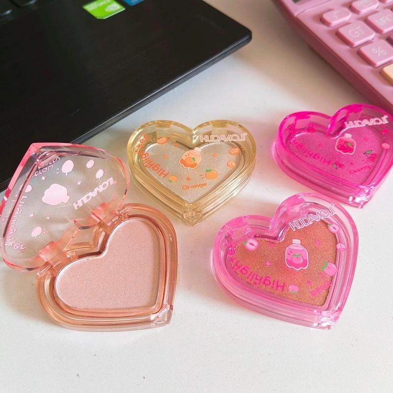 هایلایتر قلبی میوه ای هدی موجی hudamoji💕✨