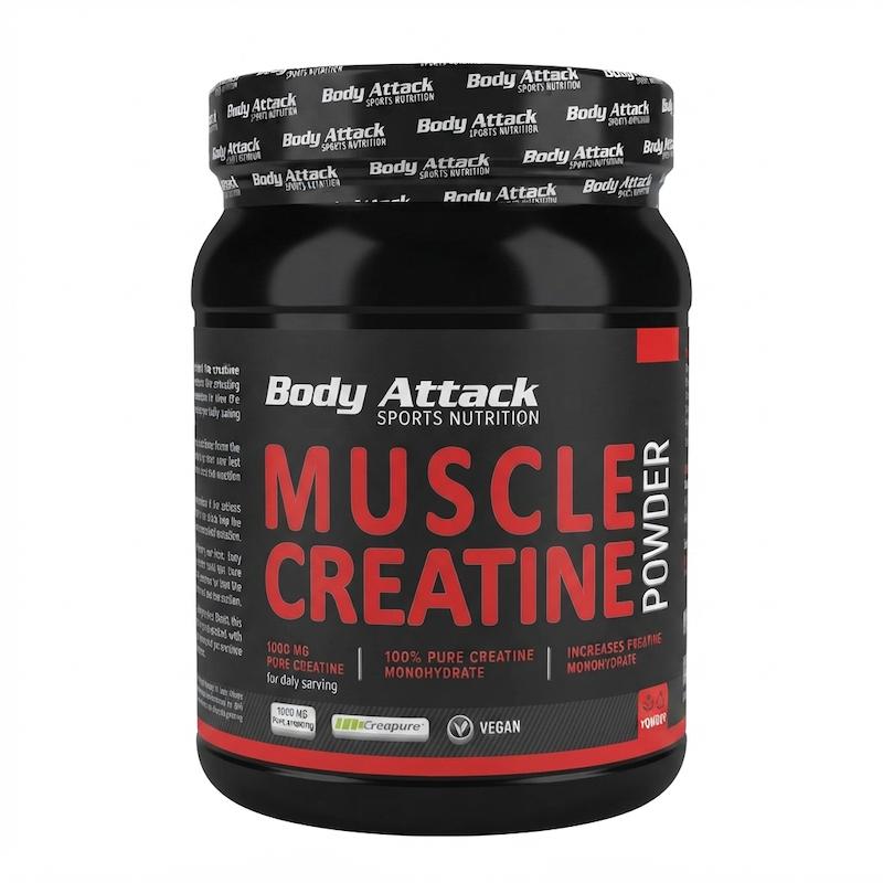 ماسل کراتین بادی اتک 500 گرم - BODY ATTACK MUSCLE CREATINE