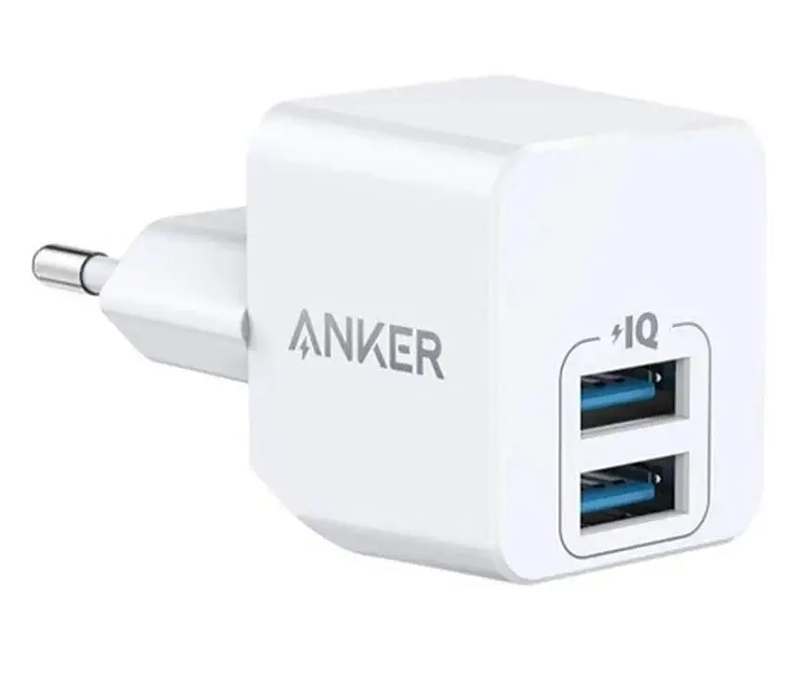 شارژر دیواری دو پورت انکر Anker PowerPort Mini A2620 Wall Charger